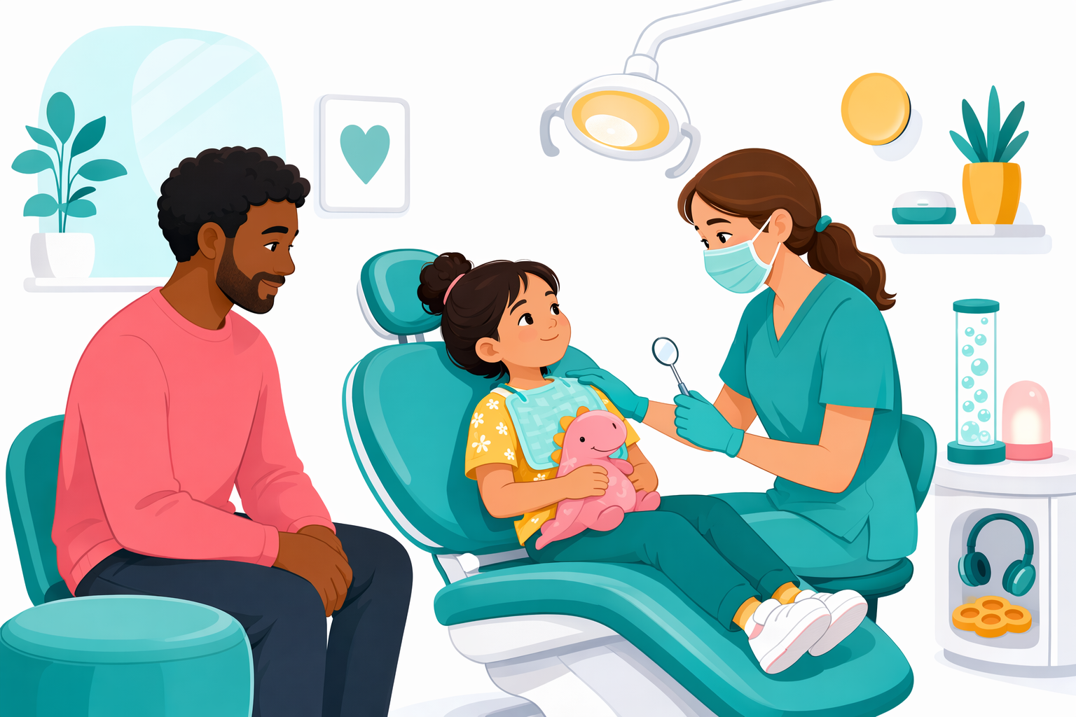 Illustration for Dental care for children with special needs