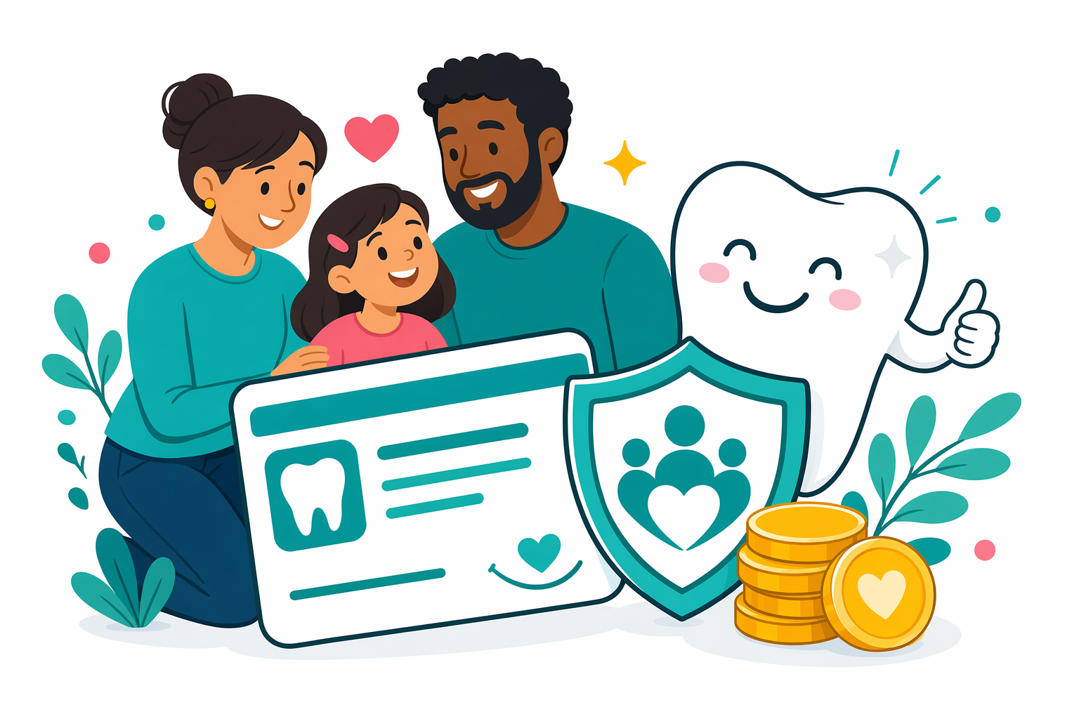 Illustration for Kids' dental insurance, Medicaid & CHIP