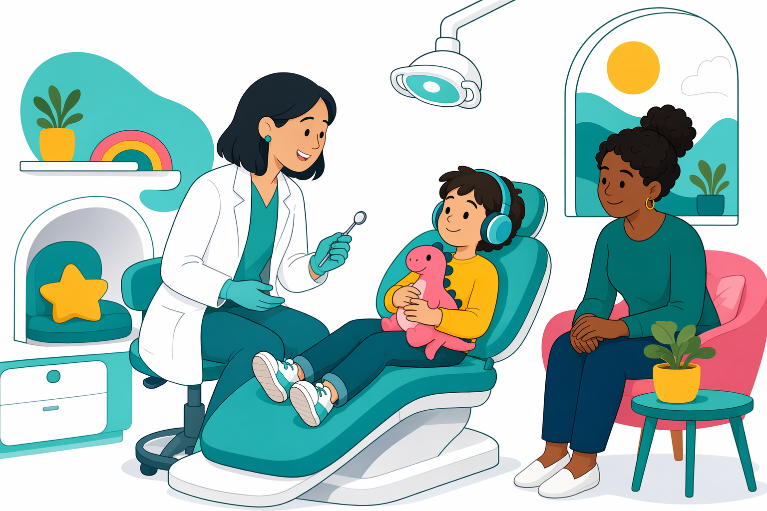 Illustration for Special-needs pediatric dentistry